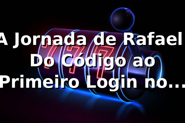 A Jornada de Rafael: Do Código ao Primeiro Login no bk777 com Sucesso 🎰